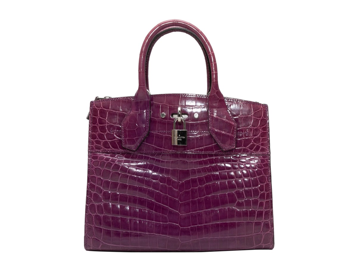 Louis Vuitton Satchel/Top Handle Bag Purple Bags & Handbags