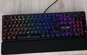 Klawiatura gamingowa - THE G-LAB Keyz Rubidium - Zdjęcie 1 z 4