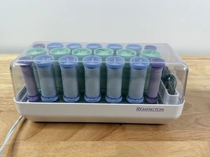 Remington Smart Setter Hot Rollers 20 Hair Curlers Wax Core H1046 with 20 Clips - Picture 1 of 5