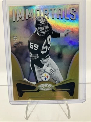 2018 Certified Football 117 Jack Ham 11/25 Immortals Refractor  - Image 1 of 3