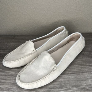 Cole Haan Elfenbein Nubuk Autofahrer Mokassin Halbschuhe Damengröße 10,5 B - Bild 1 von 16