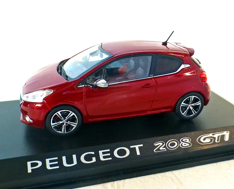 Peugeot 208 GTI, 2015 Rosso Metallizzato 1:43, NOREV - Immagine 1 di 1