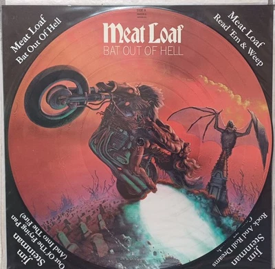 Meat Loaf Bat Out of Hell 12" 4 track EP Picture disc unused - Image 1 of 4