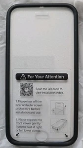 iphone Phone Case 7/8 SE Case Black With Finger Ring Stand Miracase Covers Skins - Picture 1 of 2