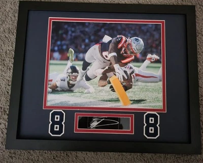 Foto enmarcada Stefon Diggs 8" x 10" con facsímil grabado autografiado 11x14  Foto 1 de 3