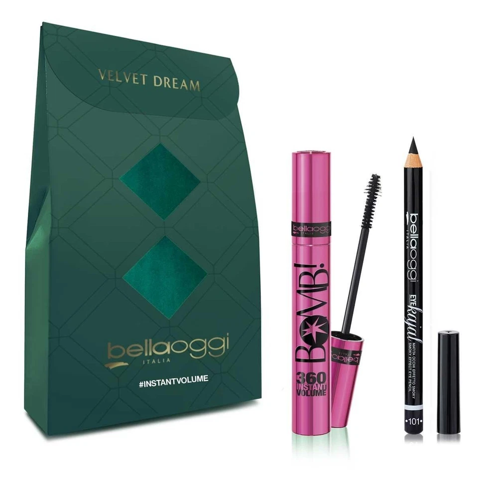 Kit Bella Oggi Mini Mascara Volume Instantané Maquillage Cils Parfaits Cadeau - Photo 1/1