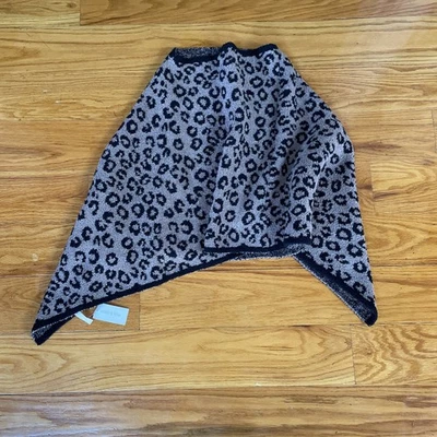 Poncho para mujer Mia and Tess estampado animal talla única nuevo con etiquetas Foto 1 de 4