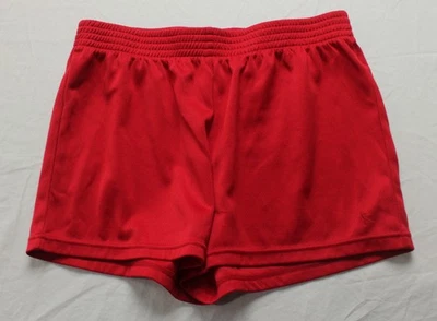Pantalones cortos deportivos Danskin Now lisos para mujer AR8 rojos medianos (8-10) Foto 1 de 3