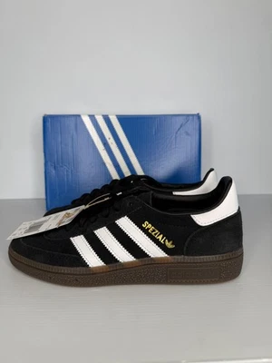 Adidas Shoes Mens Size 5 Black White Handball Spezial Gum Originals DB3021 - Image 1 of 4