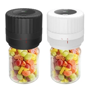 Electric Mason Jar Vacuum Sealer Kit Black&White - Picture 1 of 9