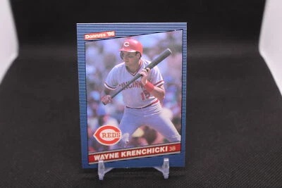 Wayne Krenchicki #140 1986 Donruss  Cincinnati Reds - Image 1 of 2