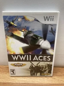 Avión de combate pelea de perros Aces (Wii) de la Segunda Guerra Mundial Simulador de vuelo en caja - Imagen 1 de 4
