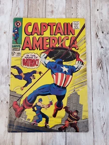 Captain America #105 Marvel Comics 1968 - Stan & Kirby! Swordsman! Batroc! - Picture 1 of 9