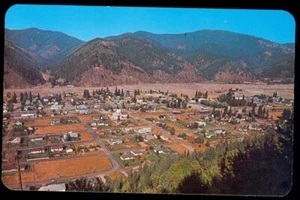 VISTA AÉREA DE OSBURN, POSTAL DE IDAHO - Imagen 1 de 1