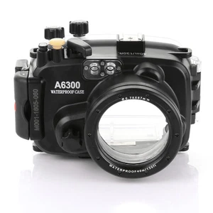 Meikon 40m Water-resistant Housing Case for Sony A6300 Camera 16-50mm Lens - Picture 1 of 9