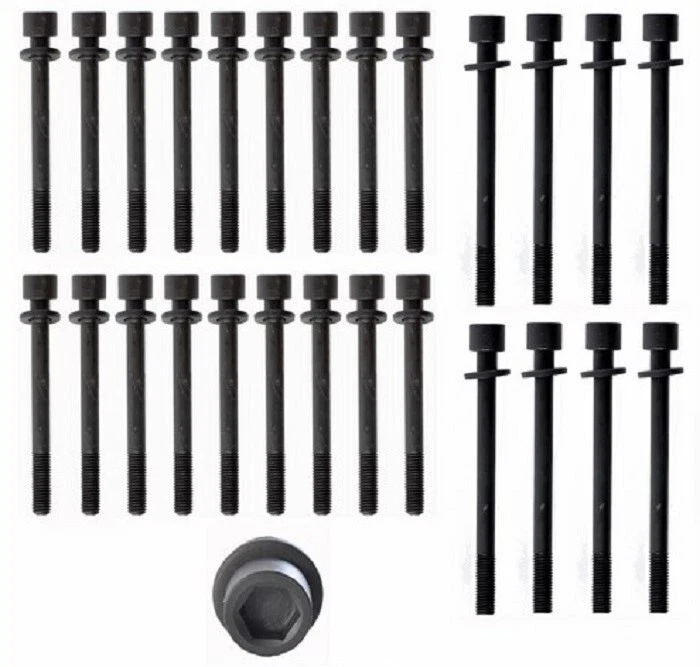 Fits 1984-2004 Nissan Infiniti 3.0L 3.3L SOHC V6 12V - FULL ENGINE HEAD BOLT SET - Image 1 of 1