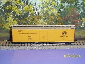  MICRO-TRAINS N SCALE #69010/1 50' 3 3/4" RIVET SIDE MECHANICAL REEFER WFE #805 - Picture 1 of 3