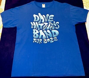 Dave Matthews Band Tour 2022 Konzert Shirt RARE ROYAL BLUE Herren Größe Large - Bild 1 von 7