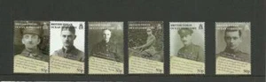 BIOT SG385-390 90TH ANNIV OF END OF WW2 MNH - Bild 1 von 1