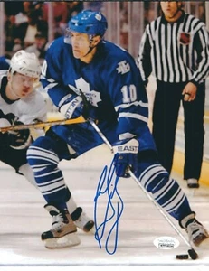  Autographed 8x10 RON FRANCIS Toronto Maple Leafs photo JSA Witness COA - Picture 1 of 1