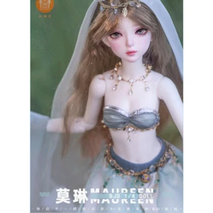 1/4 BJD SD Resin Ball Joint Doll Sexy Girl Gift Maureen 16" Full Set Handmade - Picture 1 of 10