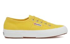 Superga 2750 Cotu Classic Men's Shoes Woman Yellow Sneakers Sports Cloth New
