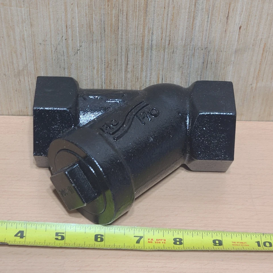 Flo Pro 1.25" Cast Iron Ball Check Valve FPBVA125 - Image 1 of 4