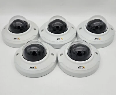 *LOT OF 5* AXIS M3046-V PoE Mini Dome Network Camera's 0806-001 - Image 1 of 4