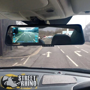 VW Transporter T4 Rear View Mirror G Shock HD Dash Cam 4.3” Display - Picture 1 of 1