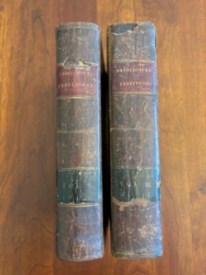 1836 Theological Institutes: View Evidences Doctrines Morals Christianity 2 Vols Foto 1 de 3