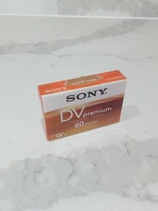1 x New sealed Sony Mini DV Digital Video Tape DVM60PR4 60 mins FAST P&P - Picture 1 of 4