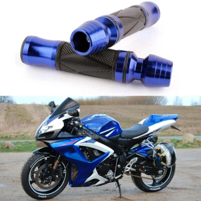 7/8" Motorcycle Throttle Handlebar Hand Grip CNC For Suzuki GSXR600 750 1000 250 - Image 1 of 4