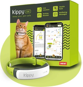 CAT - Collare GPS per Gatti - Localizzatore E Tracker Di Salute E Attività - Col - Foto 1 di 12