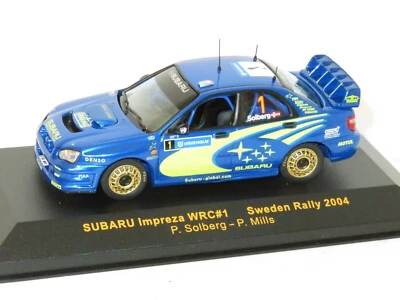 Subaru Impreza WRC #1 Svezia Rally 2004 Solberg Mills IXO RAM139 1:43 Sti Rally - Immagine 1 di 4