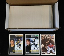 1991-92 PINNACLE FRENCH (BILINGUAL) COMPLETE SET (420)            1317