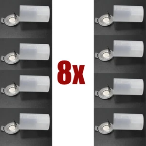 8Pcs 2 AA to D Size Battery Adaptor Holder Switcher Case Box Converter Supplies - Picture 1 of 8