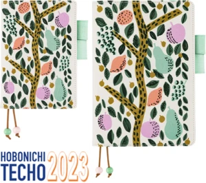 Hobonichi Techo 2023 Hedelmapuu Eri Shimatsuka A6/A5 Cover Planer JAPAN NEU - Bild 1 von 53