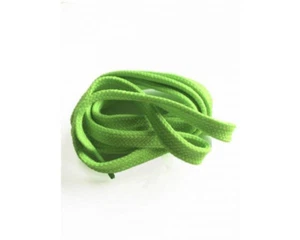 Electric green flat shoelaces - best nike shoelaces, vans shoelaces... - Picture 1 of 2