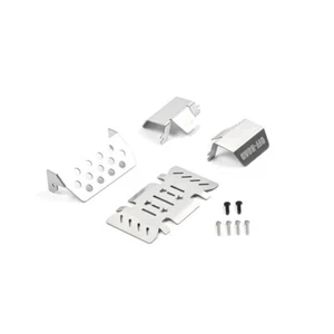 FMS 1/10 Atlas RC Auto Metallo Aggiornamento Telaio Acciaio Inox Armatura Ricambi - Foto 1 di 10