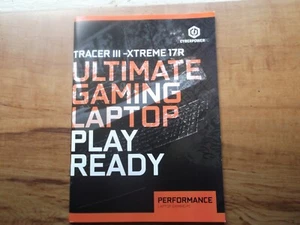 Tracer III 17R Gaming Laptop Manual Instructions booklet - Picture 1 of 4