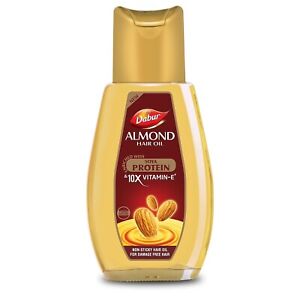 Dabur Almond Hair Oil - 500ml Almonds, Keratin Protein, Soya Protein FREE SHIP