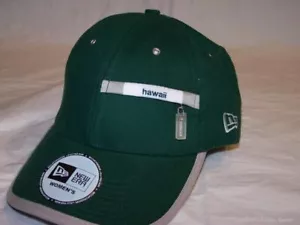 New Era Hawaii Warriors Rainbows Womens Ladies Adjustable Green Cap Hat - Picture 1 of 2