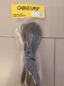 Cable Up Single Audio Cable XLR Male 16 Ft 5 Meters Audio Mixer Cable - Picture 1 of 2