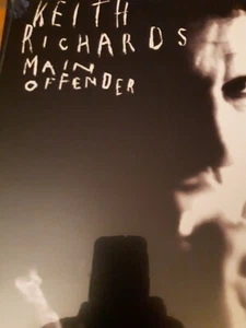 KEITH RICHARDS VINYL ALBUM ON RED VINYL STILL SEALED BRAND NEW .MAIN OFFENDER - Picture 1 of 5