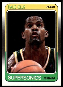 1988-89 NBA Fleer Dale Ellis Seattle SuperSonics #107