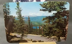 Postcard Looking Down On Echo Lake Denver Mountain Parks Colorado - Picture 1 of 2