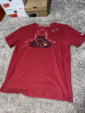 Nike Arizona Cardinals pro combat logo gloves t shirt football helmet player Cover