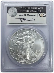 2012-(S) PCGS MS69 Silver Eagle AUTO - Picture 1 of 1