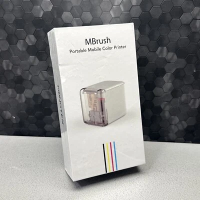 KONGTEN Mini Portable Color Printer MBrush Wireless Printing Inkjet Printer  - Image 1 of 3