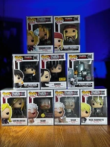 Fullmetal Alchemist Funko Pop! Konvolut - 9 Figuren - Glow-in-the-Dark + Chase - Bild 1 von 21